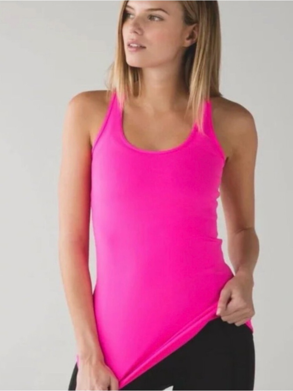 Lululemon Cool Racerback - Raspberry Glo Light - Picture 2 of 7